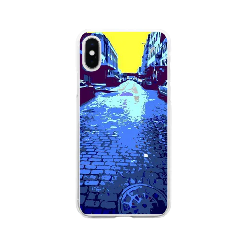 作品名『道』 Soft Clear Smartphone Case