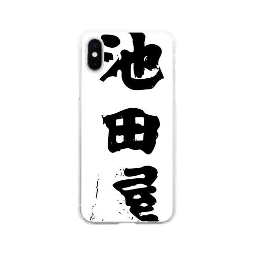 Ikedaya Soft Clear Smartphone Case