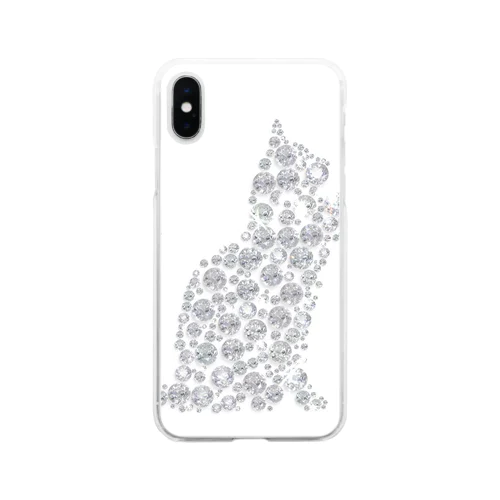 Crystal CAT Soft Clear Smartphone Case
