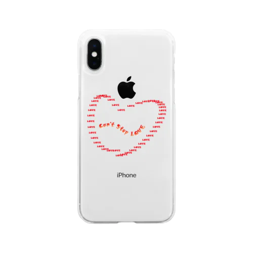 can’t stop love Soft Clear Smartphone Case