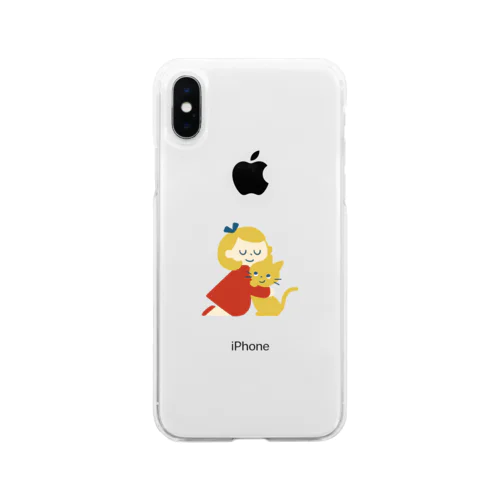 あなたのことが大好き！！ Soft Clear Smartphone Case