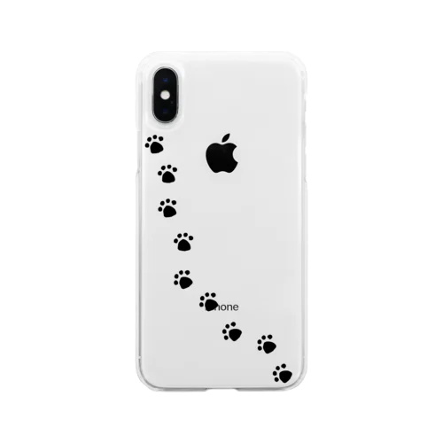 猫 Soft Clear Smartphone Case