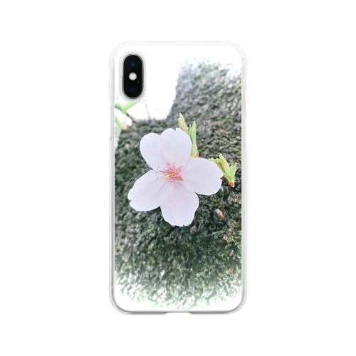 咲き誇れ、先の事など考えず。 Soft Clear Smartphone Case