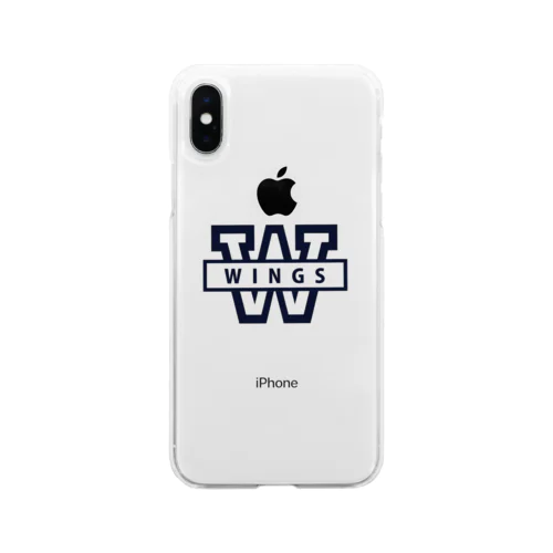 WINGS公式グッズ Soft Clear Smartphone Case