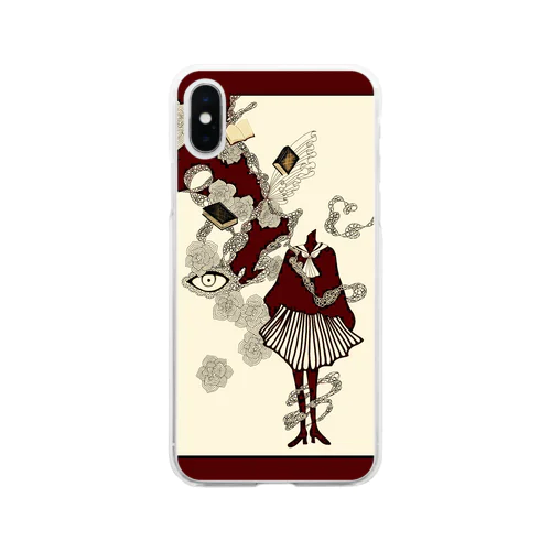 真っ赤な青春 Soft Clear Smartphone Case