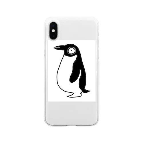 ペンギン Soft Clear Smartphone Case