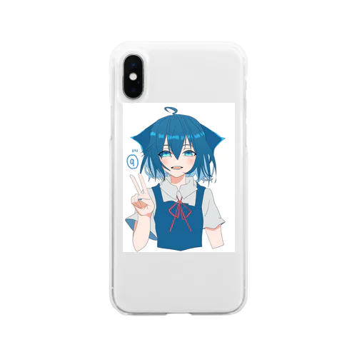 ⑨isチルノ Soft Clear Smartphone Case