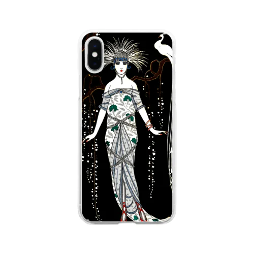 ジョルジュ・バルビエ Costumes Parisiens 1914 Soft Clear Smartphone Case