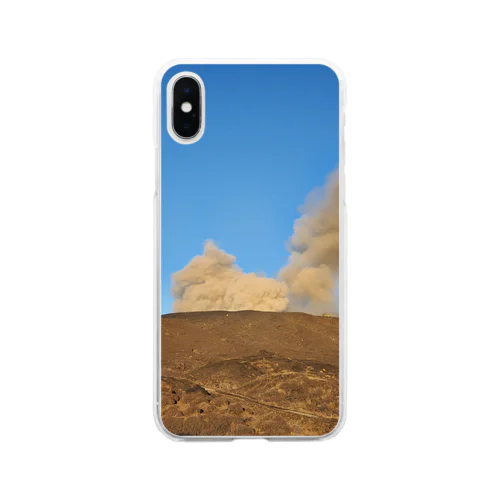 阿蘇山 Soft Clear Smartphone Case