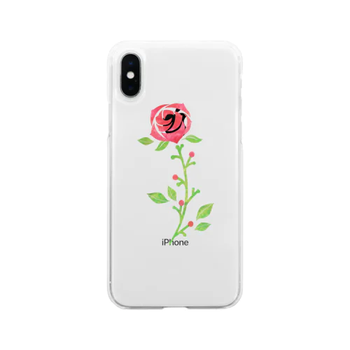 薔薇 Soft Clear Smartphone Case