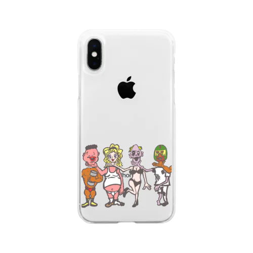 🙊🙉🙈 Soft Clear Smartphone Case