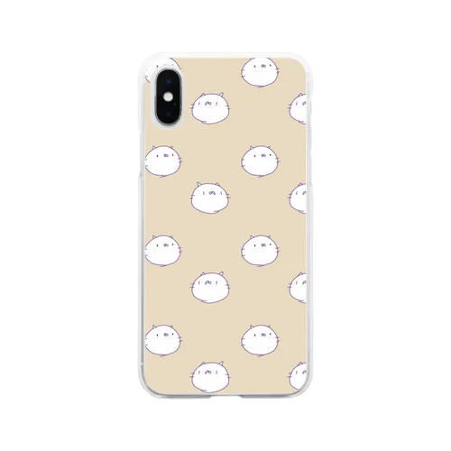 ゆるねこ漫画 Soft Clear Smartphone Case