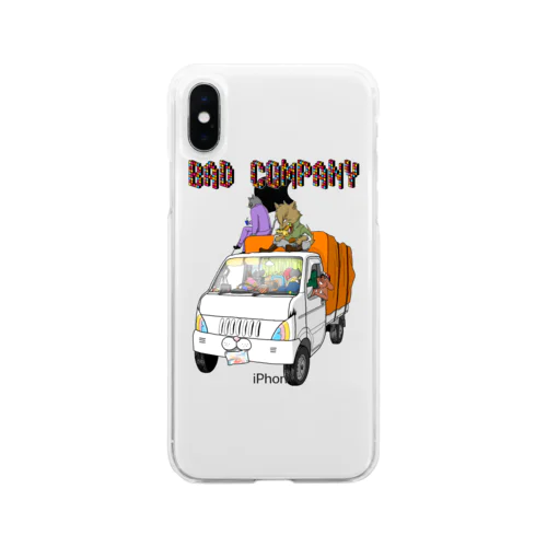 BAD COMPANY Soft Clear Smartphone Case