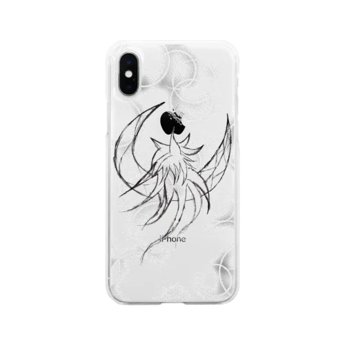 抽象画(abstract painting)＋Γ Soft Clear Smartphone Case