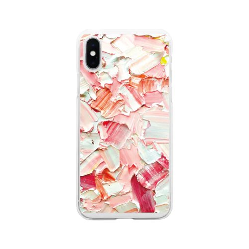 cherry　スマホケース Soft Clear Smartphone Case