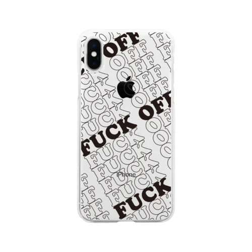 FUCK OFF Soft Clear Smartphone Case