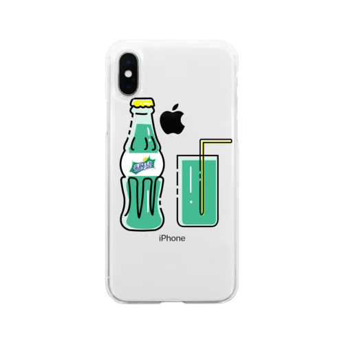 中国のスプライト Soft Clear Smartphone Case