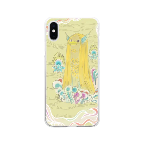 あまびえ様 Soft Clear Smartphone Case