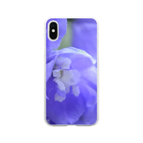 Delphinium デルフィニウム Soft Clear Smartphone Case