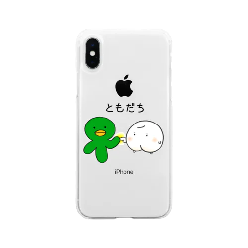 おもちの妖精ヨーガマール Soft Clear Smartphone Case