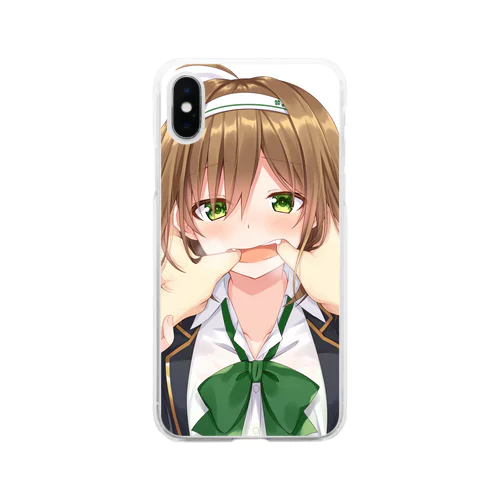 CuTeイラスト Soft Clear Smartphone Case