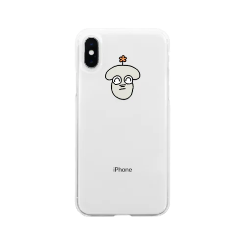 わらうぞうくん Soft Clear Smartphone Case