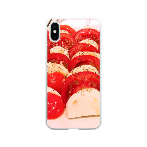 ぶたのひづめカフェ Soft Clear Smartphone Case