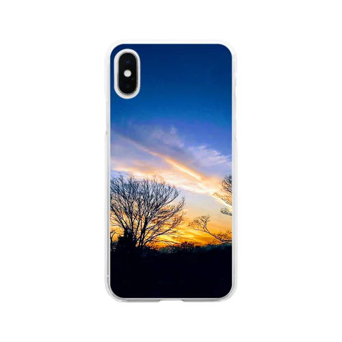 夕暮れ・2 Soft Clear Smartphone Case