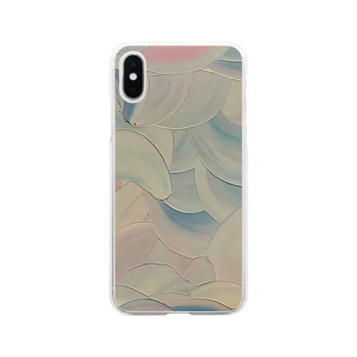 藤紫 Soft Clear Smartphone Case