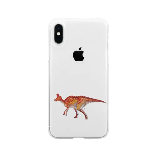 ランベオサウルス Soft Clear Smartphone Case