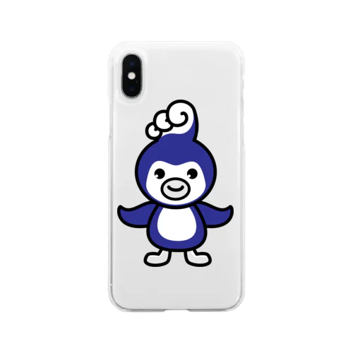 ビッグウェーブペンギン Soft Clear Smartphone Case