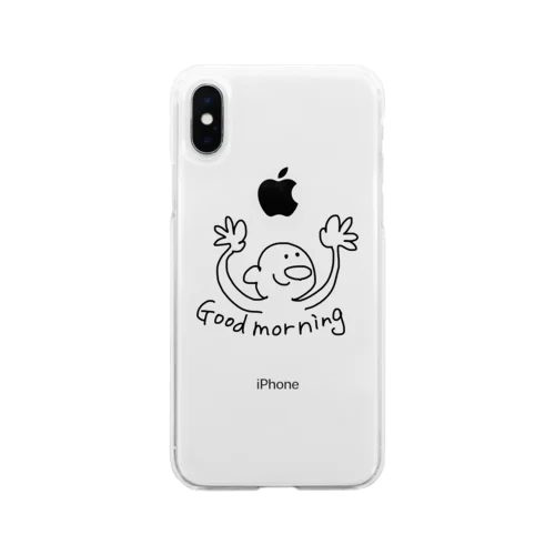 ボブの朝！ Soft Clear Smartphone Case