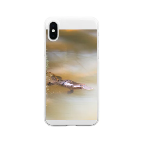 カモノハシ Soft Clear Smartphone Case