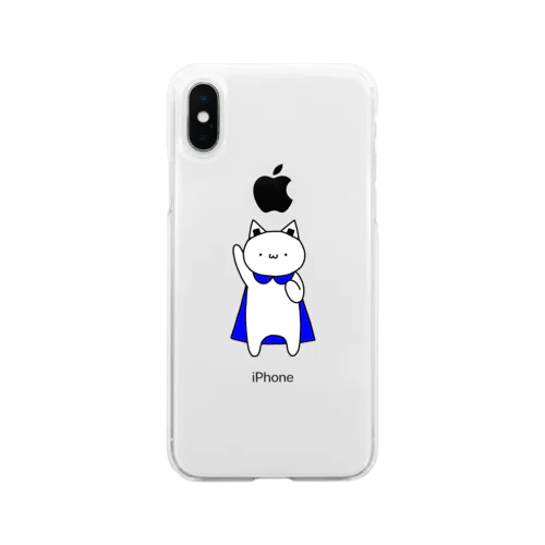 ぶるーててーん Soft Clear Smartphone Case