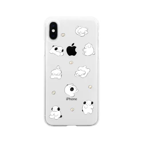 すてん・ころん Soft Clear Smartphone Case