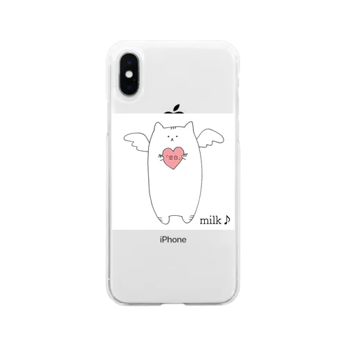 milk♪のグッズ ソフトクリアスマホケース