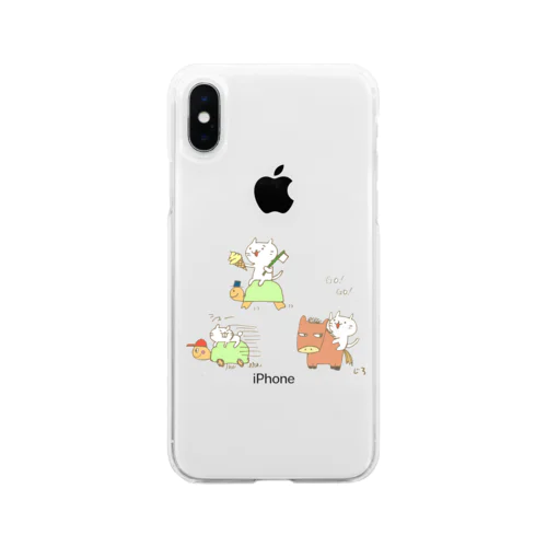 遠足GO GO！ Soft Clear Smartphone Case