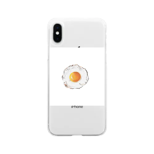 目玉焼き　コレクション Soft Clear Smartphone Case