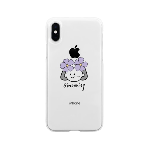ツンべルキア Soft Clear Smartphone Case