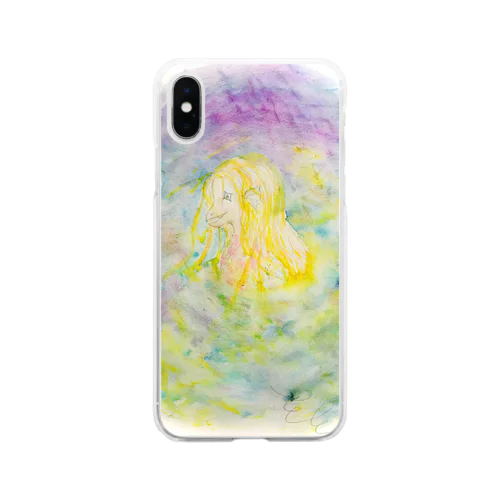 アマビエ Soft Clear Smartphone Case