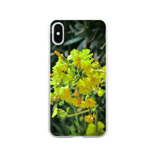 春の野の花　 Soft Clear Smartphone Case