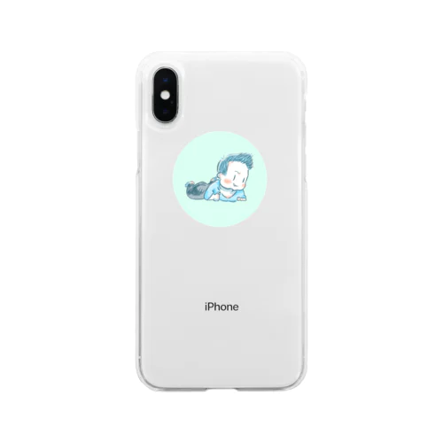 はいよるアカチャン!! Soft Clear Smartphone Case