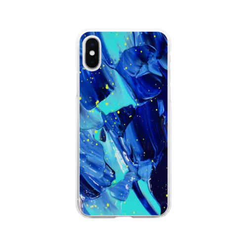 爽 Soft Clear Smartphone Case