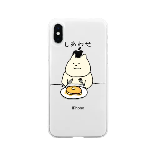 しあわせくまちゃん Soft Clear Smartphone Case