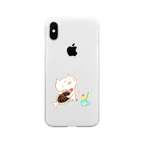 お魚スキスキ Soft Clear Smartphone Case