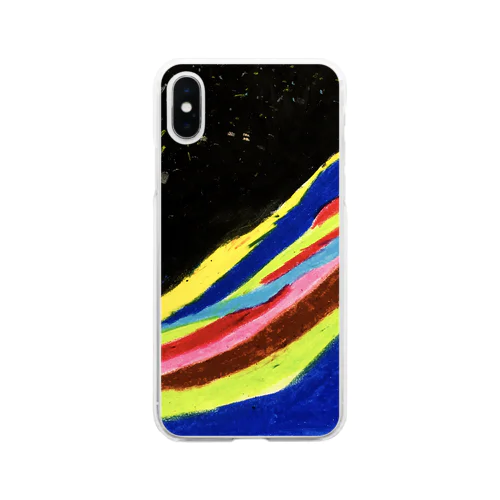 大波小波 Soft Clear Smartphone Case