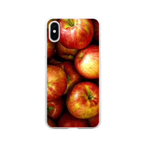 Apple紅 Soft Clear Smartphone Case