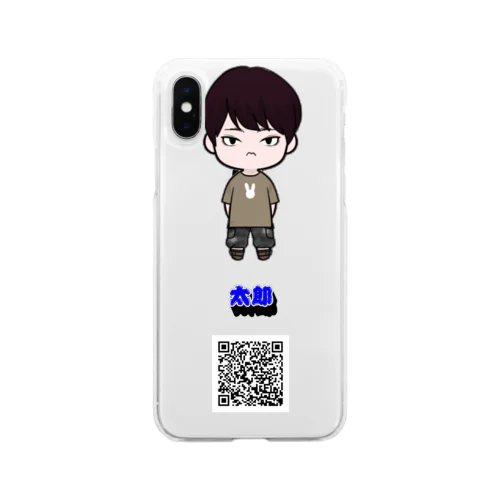 太郎グッズ Soft Clear Smartphone Case