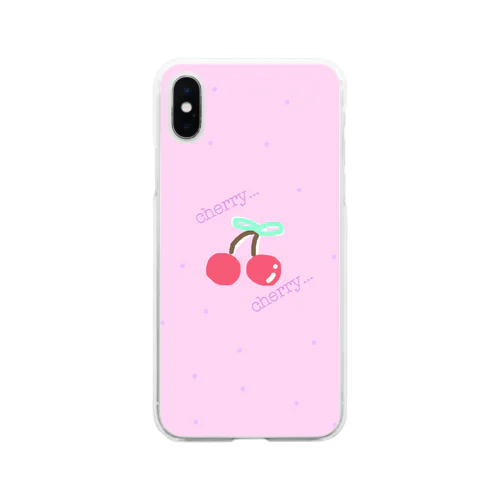 cherry Soft Clear Smartphone Case