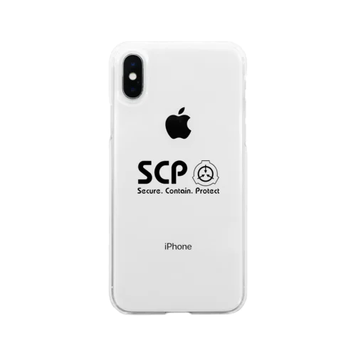 SCP:BLACK Soft Clear Smartphone Case